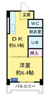サンハイツ新井の間取り画像