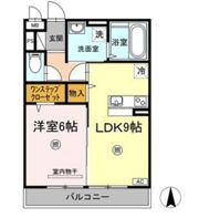 フィールド ハタの間取り画像