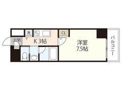 プラージュ村本の間取り画像