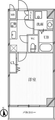 ｸﾚｰﾙｿﾌｨｱ都島の間取り画像