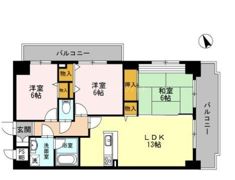 エール豊岡の間取り画像