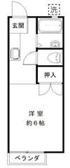 SKハイツの間取り画像