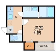 AZUL保春院の間取り画像