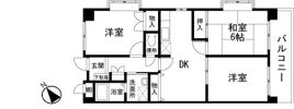 メゾン大西の間取り画像