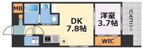 Dimora難波の間取り画像