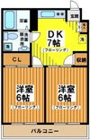 ラメゾン国分の間取り画像