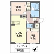 シャーメゾンアグストの間取り画像
