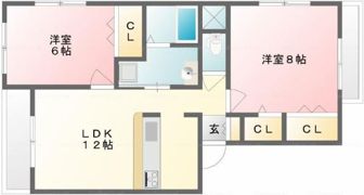 ニューガーデン弐番館の間取り画像