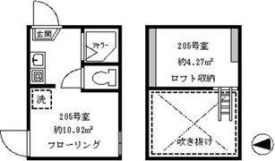 フェリスキングの間取り画像