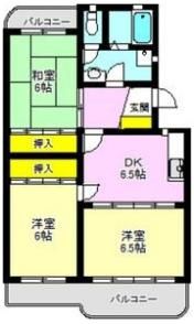 メゾン太陽の間取り画像