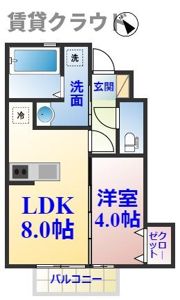 エシュール蘇我の間取り画像