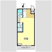 マンションカザミドリの間取り画像