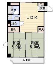 サンアベニュー井門の間取り画像