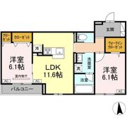 クラルスクアの間取り画像