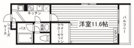 プエルラスクェアアコオⅢ番館の間取り画像