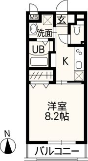 ホワイトステージ・熊本西の間取り画像