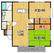 サラダボール北の間取り画像