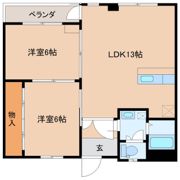 コーポ大泉の間取り画像