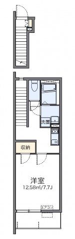 レオネクスト白樺Ⅴの間取り画像