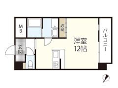 CALMNESS FUCHUの間取り画像