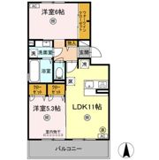 ソレイユハイムの間取り画像