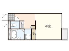 レオパレスひいらぎの間取り画像