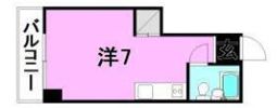 コーポ八昭の間取り画像
