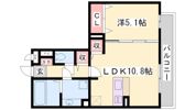 リバープレイス中山手の間取り画像