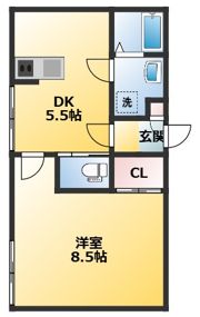 早稲田鶴巻町IMAハウスの間取り画像