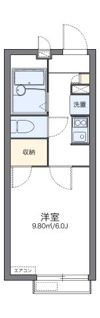 レオパレスルミエール四谷上町の間取り画像