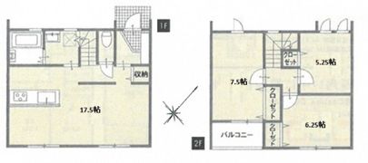 Casita Cの間取り画像