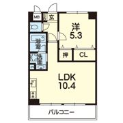 横川ビル杉水の間取り画像