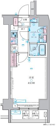 GENOVIA白糸台skygardenの間取り画像