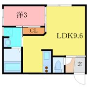 仮)丸岡町八ツ口新築 Bの間取り画像