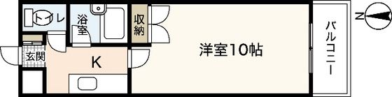 YASUDA BLD Ⅵの間取り画像