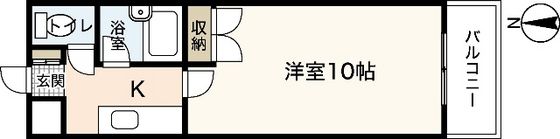 YASUDA BLD Ⅵの間取り画像