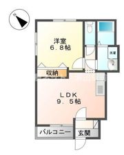 スターウィング西Ⅴの間取り画像