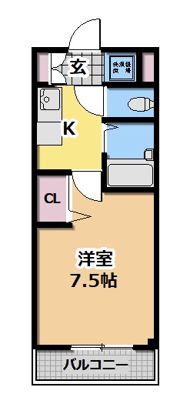 M’プラザ門真駅前の間取り画像