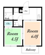 メゾンアライAの間取り画像