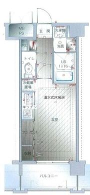 アイ・セレブ箱崎浪漫邸の間取り画像