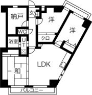 ヴィアーレマルフク南館の間取り画像
