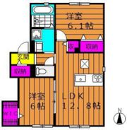 グレイスTATSUMIの間取り画像