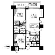 ザ・パークハビオ天満橋の間取り画像