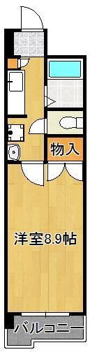 朝日プラザ小倉片野 804号室の間取り画像