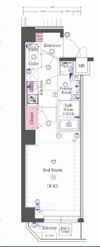 Cafe de La Paix tokyoの間取り画像