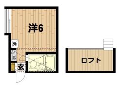 ニットコーポ山手の間取り画像
