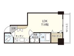 LECIEL庚午北の間取り画像