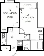 モリエール西荻の間取り画像