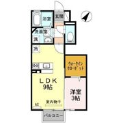 リアン B棟の間取り画像