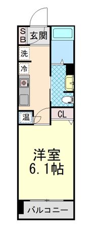 ロイヤル神戸三宮の間取り画像